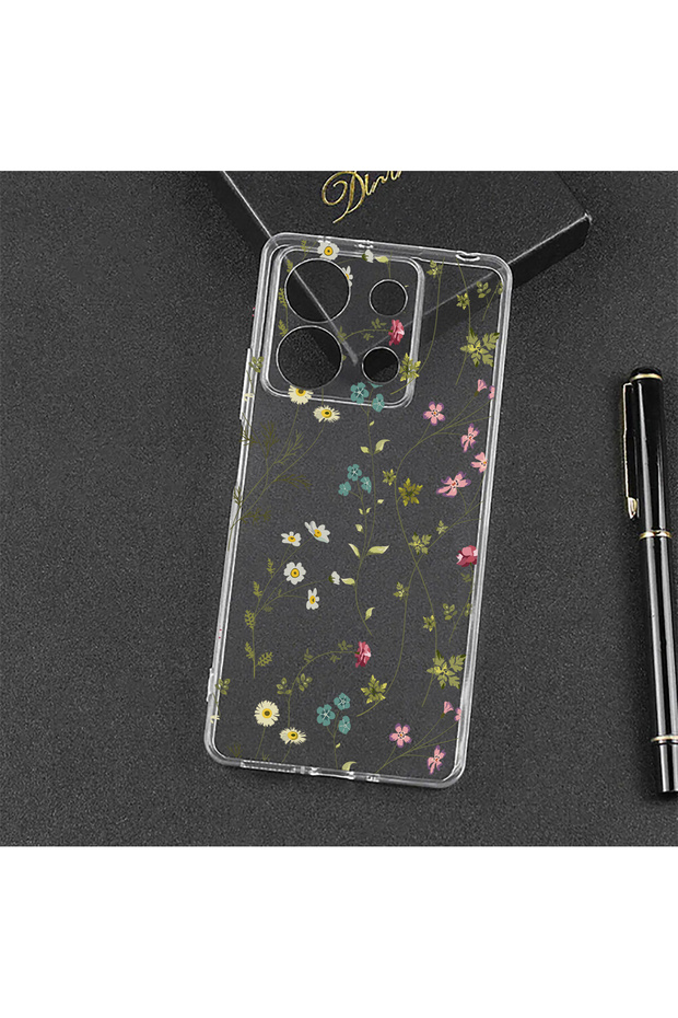 Redmi Note 13 Pro 5g Compatible Case Anti-Shock Protection Soft Silicone Transparent Case