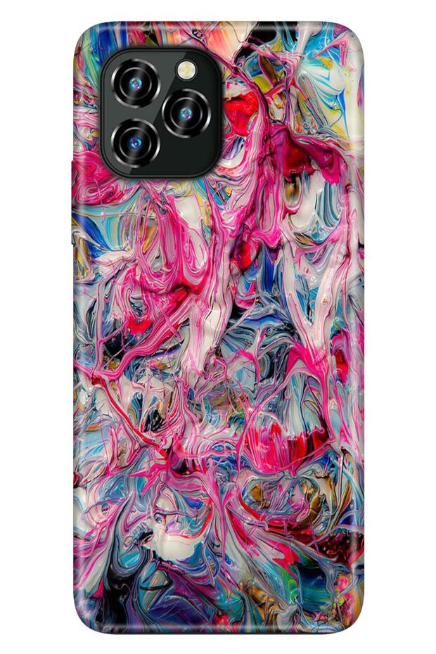 C21 Pro Case Silicone Patterned Illustrated Uv Cover Mixed Painting