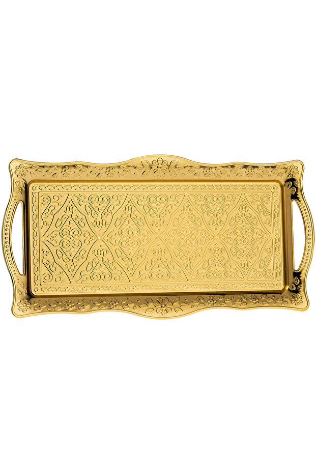 صينية معدنية مستطيلة أصلية لشخصين (027-2-S) - 2