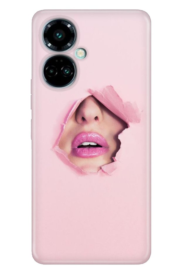 Camon 19 Pro Case Modern Design Silicone Patterned Hidden Love