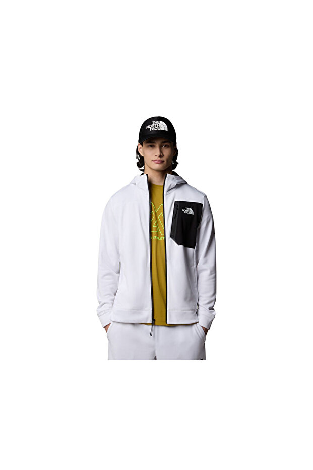 M Ma Fz Fleece Men's Casual Jacket Nf0A893Qla91 White