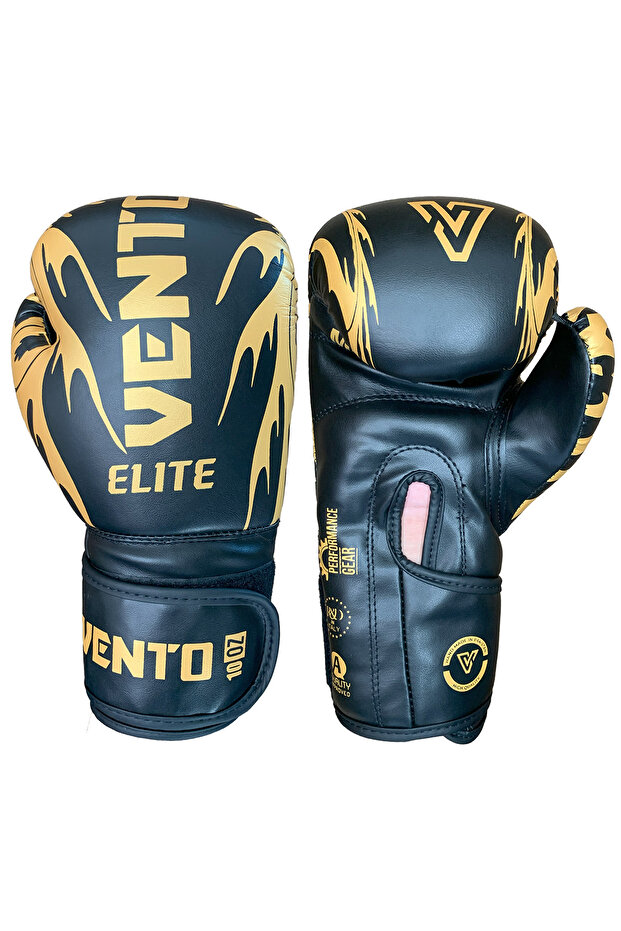 Elite Boks ve Kick-Boks Eldiveni Siyah - 4