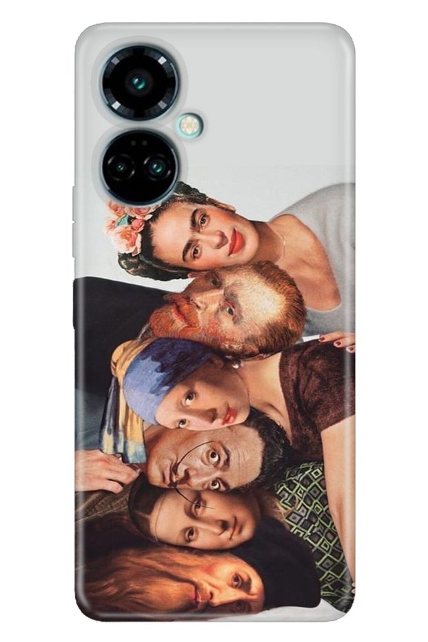Camon 19 Pro Case Modern Design Silicone Patterned Idols