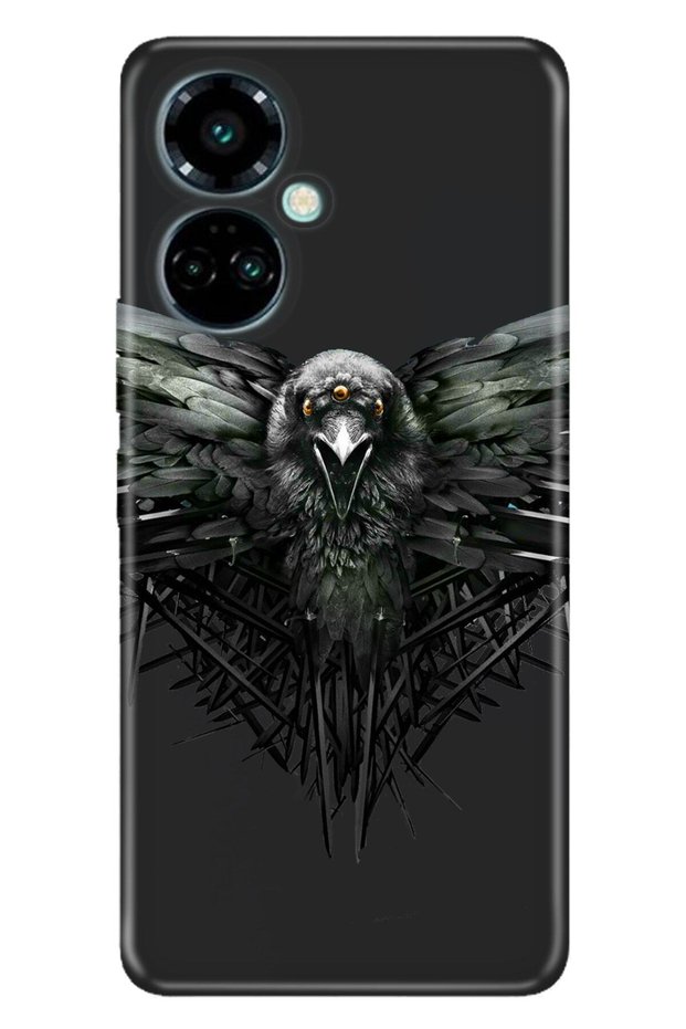 Camon 19 Pro Case Modern Design Silicone Patterned Eagle