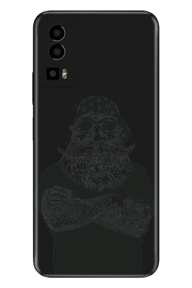 Gm 23 - Gm 23 Se Case Silicone Patterned Illustrated Biker Dad