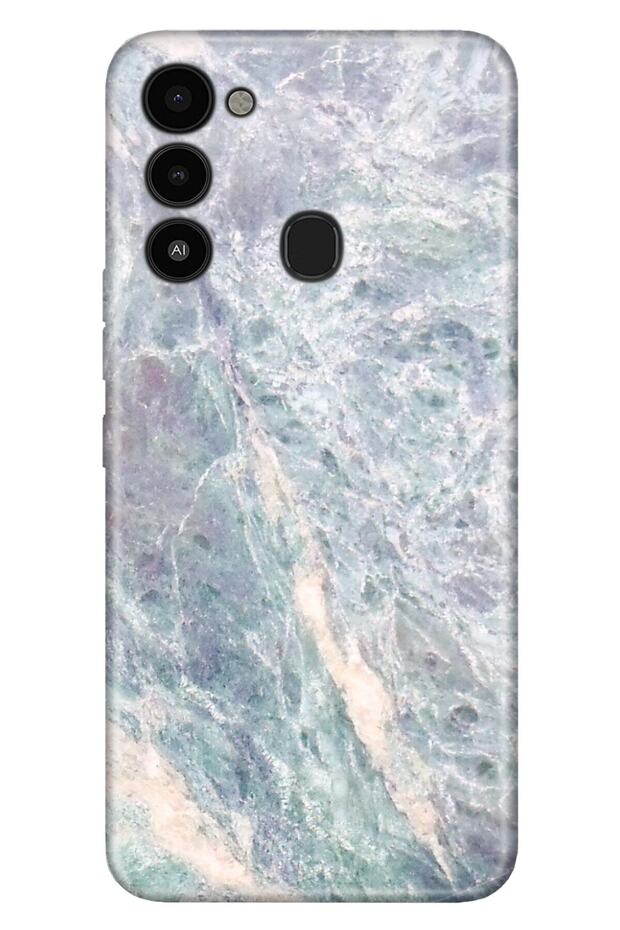 Spark 8C Case Silicone Moderna Patterned Marble Matte