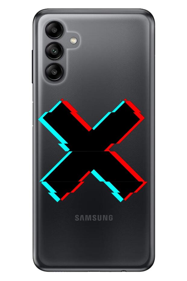 Case for Samsung Galaxy A04S Silicone Moderna Patterned Glitch