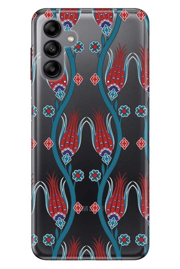Samsung Galaxy A04S Case Silicone Moderna Patterned Ottoman Motif