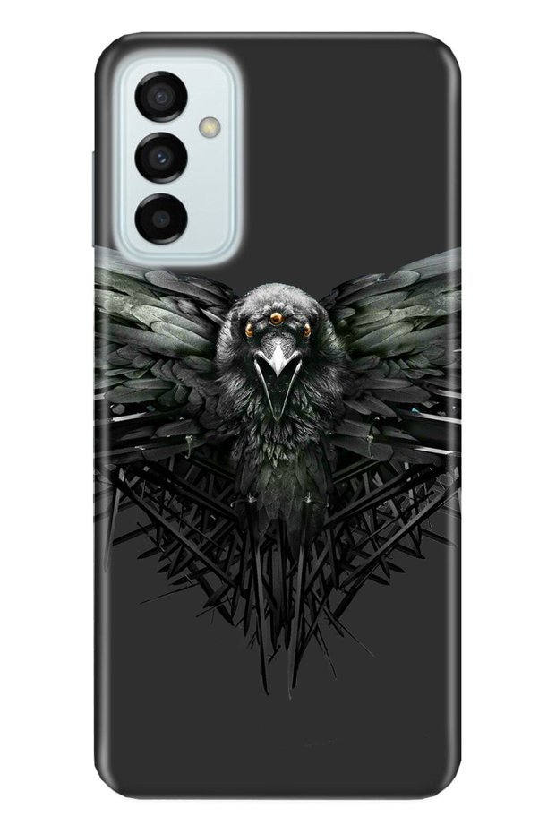 Samsung Galaxy M23 Compatible Case 0.4mm Laser Cut Silicone Cover Eagle