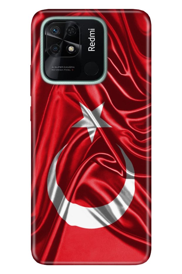 Xiaomi Redmi 10C Case Silicone Tioserisi Patterned Illustrated - Şanlı Türk