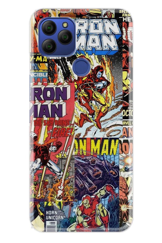 Gm 21 Compatible Case 0.4mm Laser Cut Silicone Cover Comics