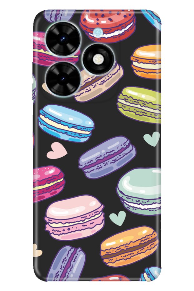 Spark Go 2024 Compatible Case Pictorial Printed Nano Silicone Macaron