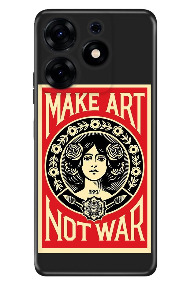 Spark 10 Pro Case Camera Protected Silicone Patterned Picture Uv Cover Make Art