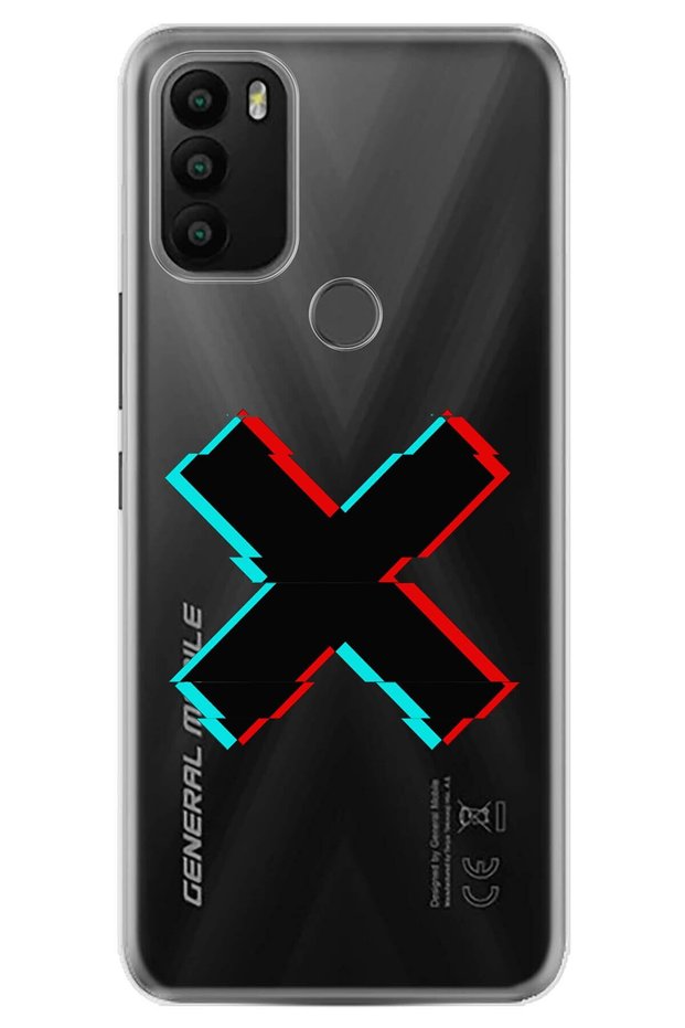 Gm 21 Plus Case 0.4mm Laser Cut Silicone Cover Glitch