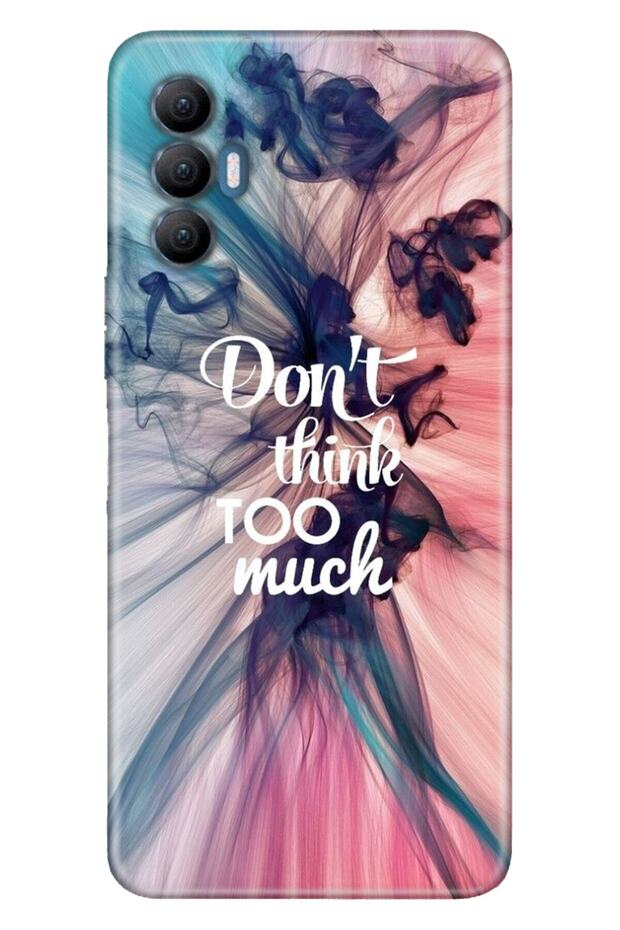Spark 8 Pro Case Silicone Tioserisi Patterned Illustrated - Too Much
