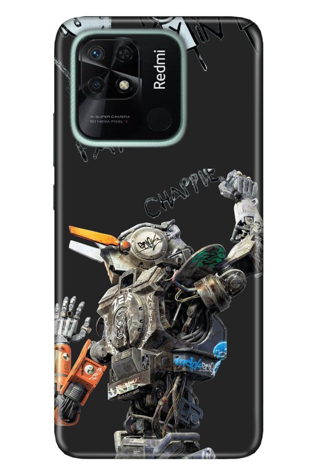 Xiaomi Redmi 10C Case Silicone Tioserisi Patterned Illustrated - Chappie