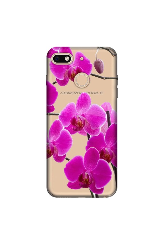 Gm 8 Go Compatible Case 0.4mm Laser Cut Silicone Cover Purple Orchid