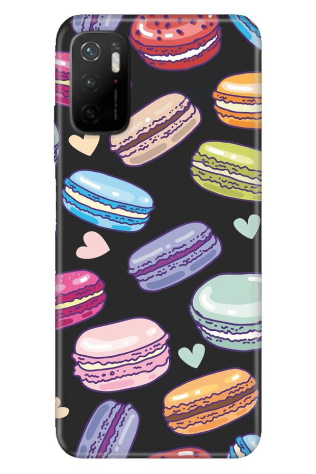 حافظة هاتف Xiaomi Redmi Note 10 5G من السيليكون Tioserisi Macaron