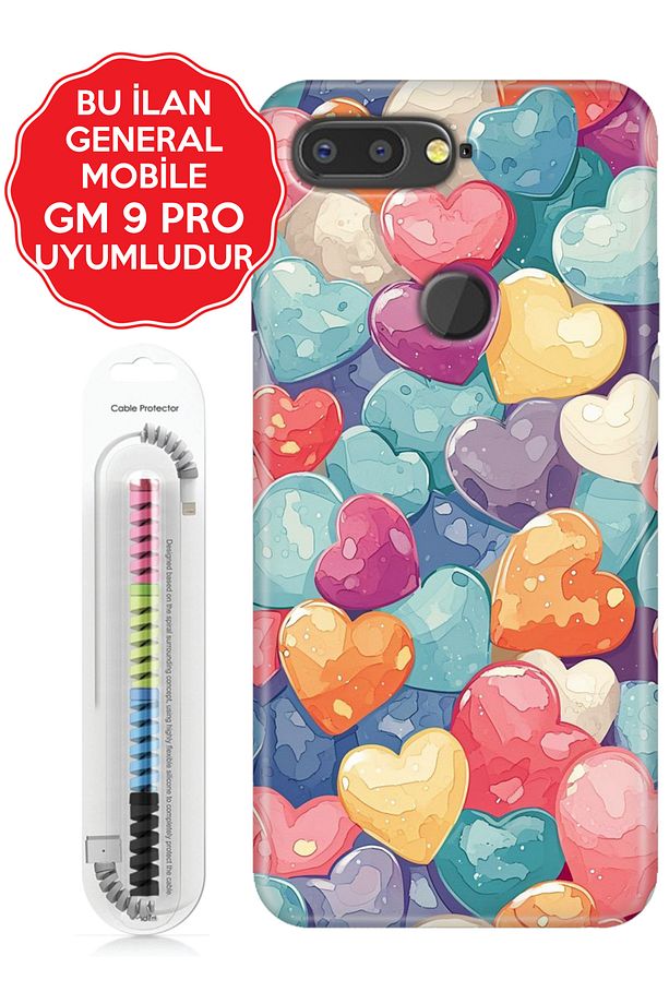 Gm 5 8 9 10 20 21 22 22s 23 24 Era 30 50 Pro Plus Kılıf Temalı Heart Pattern - 1