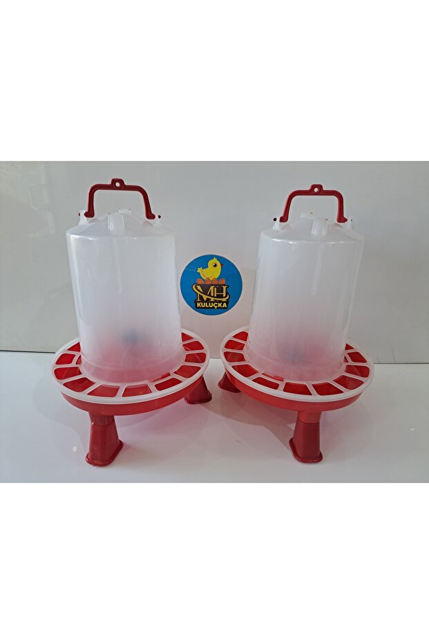 6 Lt Chicken Drinker & 5 Lt Chicken Footed Feeder