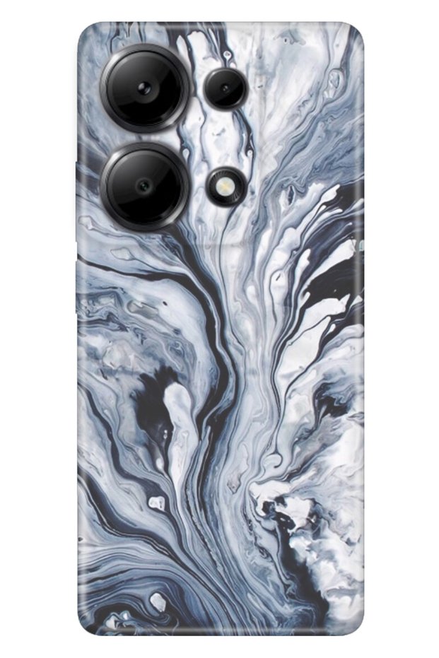 M6 Pro 4.5g Compatible Case Pictorial Printed Xiaomi Silicone Luxury Marble