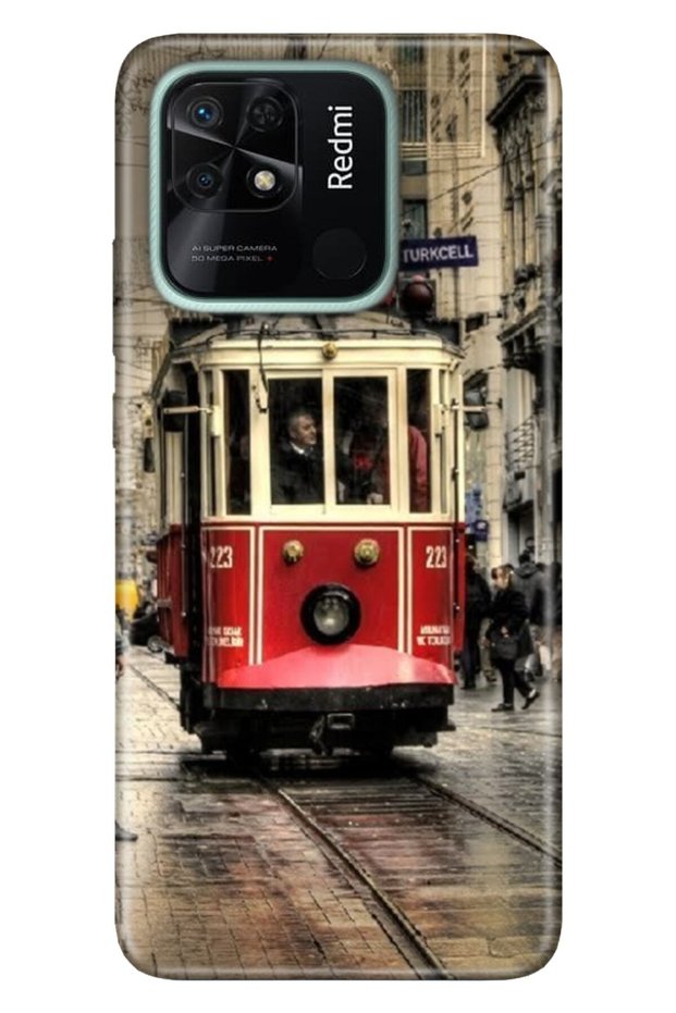 Xiaomi Redmi 10c Case Silicone Tioserisi Patterned Illustrated - Istiklal Taksim