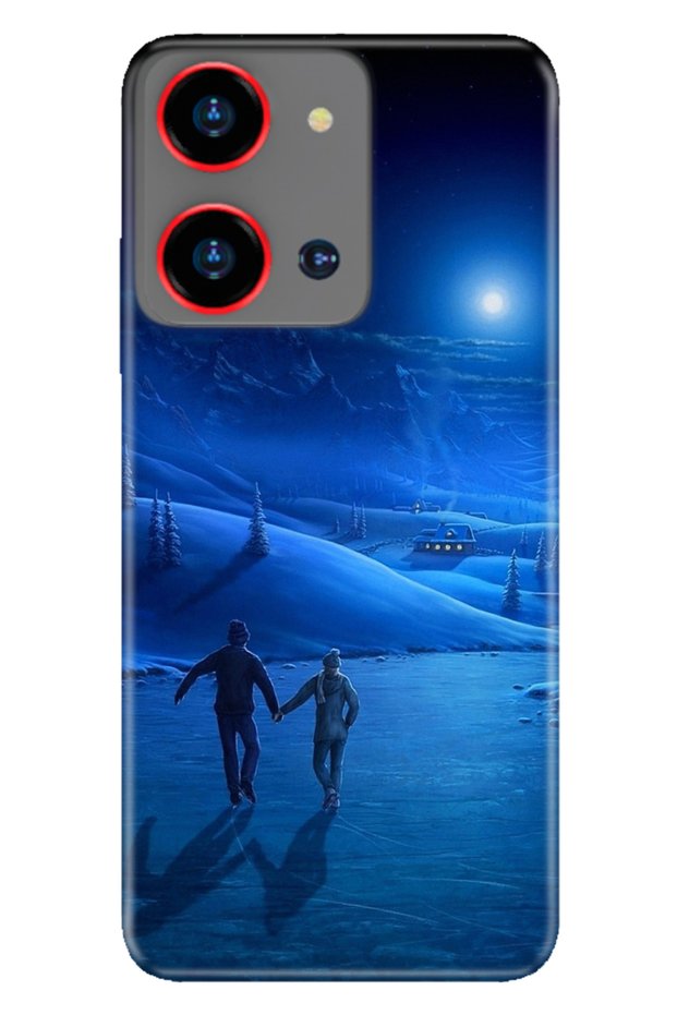 S19 Max Pro S Zoom Case Pictorial Printed Nano Silicone Cold Love