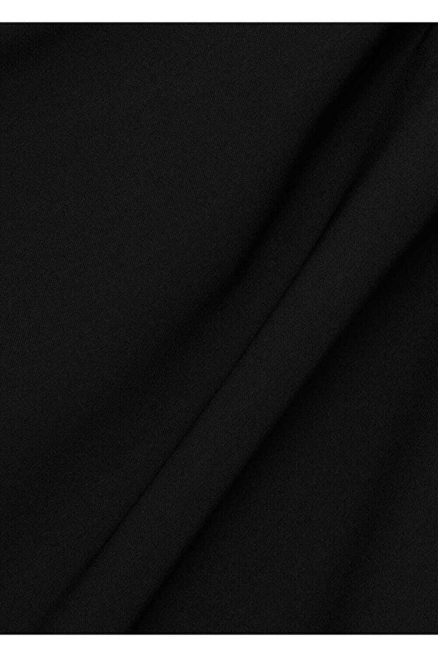 Asimetrik kısa elbise - 5