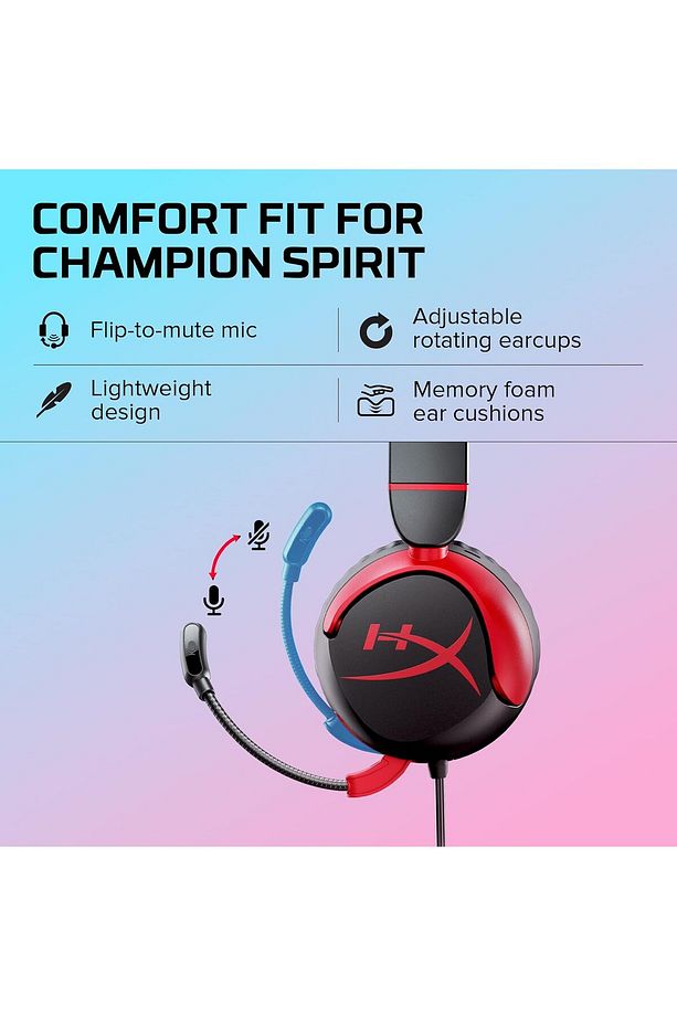 Cloud Mini Wireless Uyumlu Bluetooth Kulak Üstü Oyuncu Kulaklık Siyah - 5