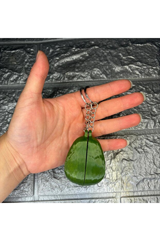 سلسلة مفاتيح مزدوجة كاملة من الأفوكادو - 2