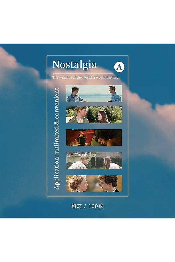 Nostalji Film Kareleri Yapışkan Not Seti • Index Sticker • Post-it • Sticky Note (GGK-ZO001) - 1