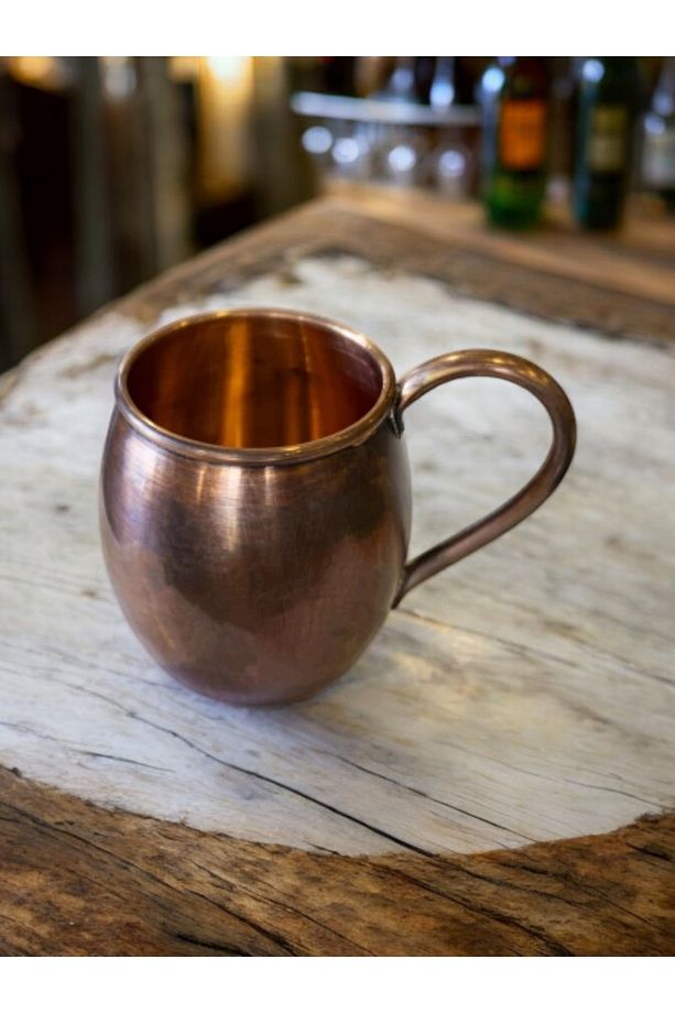 Bakır Mule Kupa Bardak 600 ml - 1