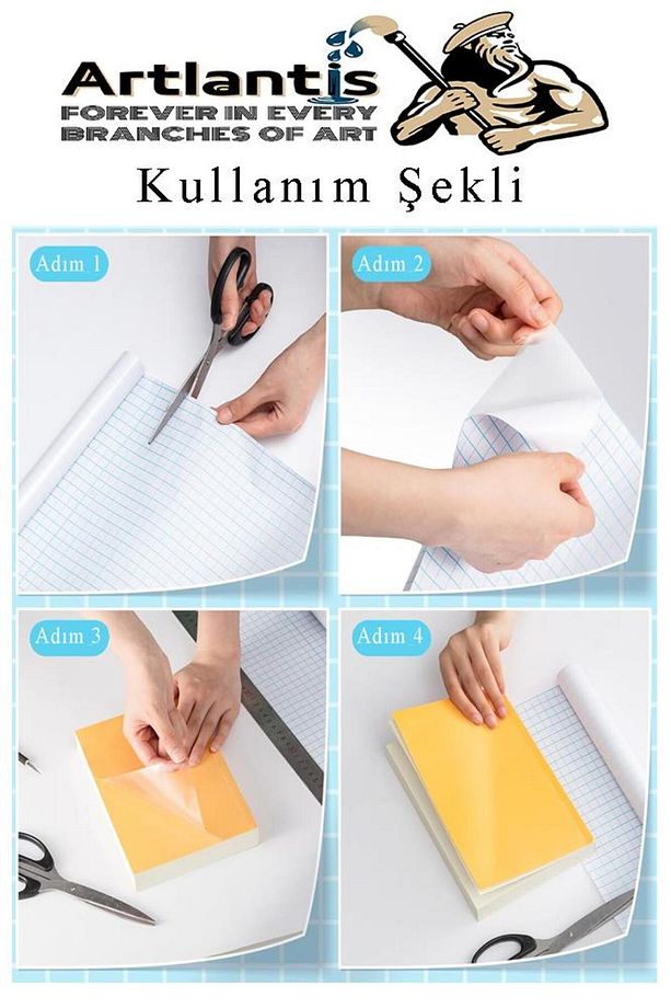 Yapışkanlı Şeffaf Asetat 2 Adet 45cm x 2 metre Djfix Kendinden Yapışkanlı Şeffaf Rulo Asetat Transpa - 5