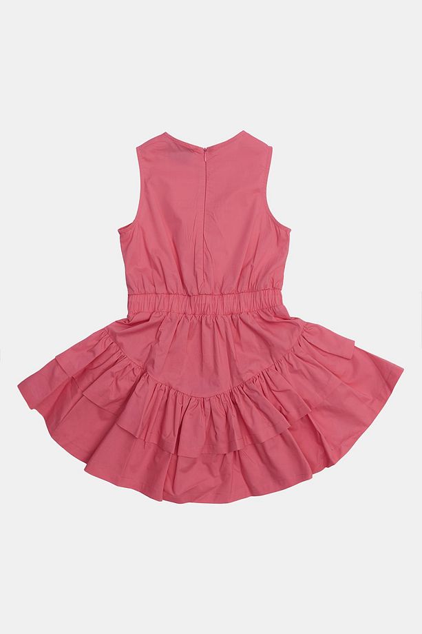 Bg Store Kız Çocuk Pembe Elbise 23ssıvs3154 - 2