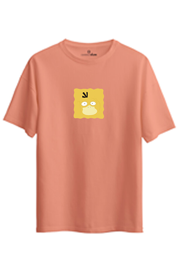 تي شيرت Psyduck للجنسين - مقاس كبير
