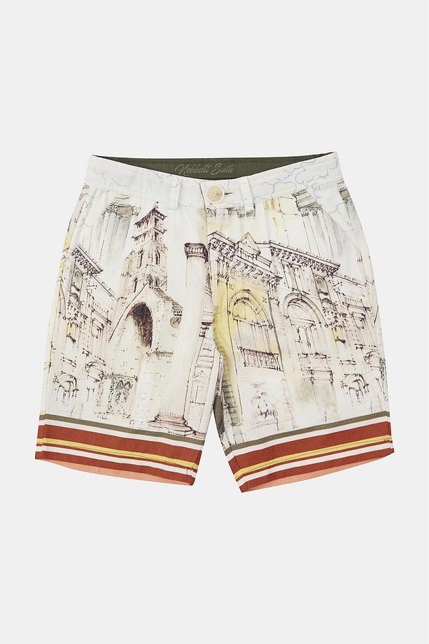 Bg Store Erkek Çocuk Desenli Şort 23ss0nb3110 - 5