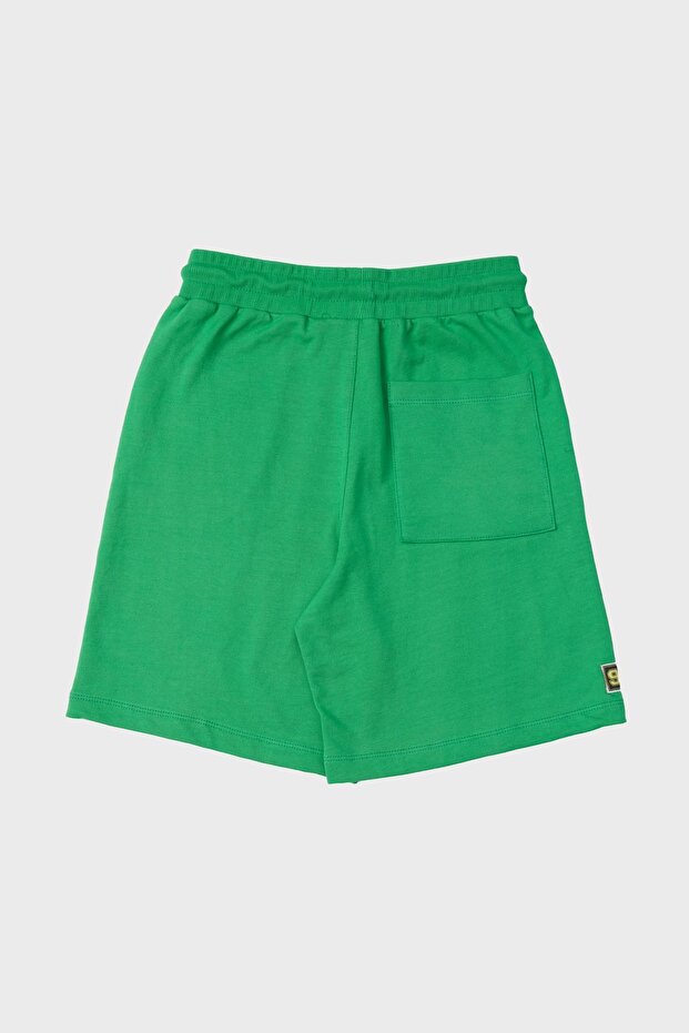 Bg Store Erkek Çocuk Yeşil Şort - 6