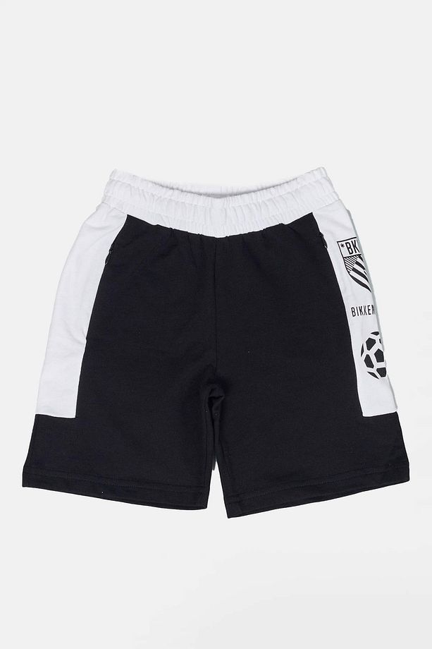 Bg Store Erkek Çocuk Siyah Şort 23ss0bk1548 - 5