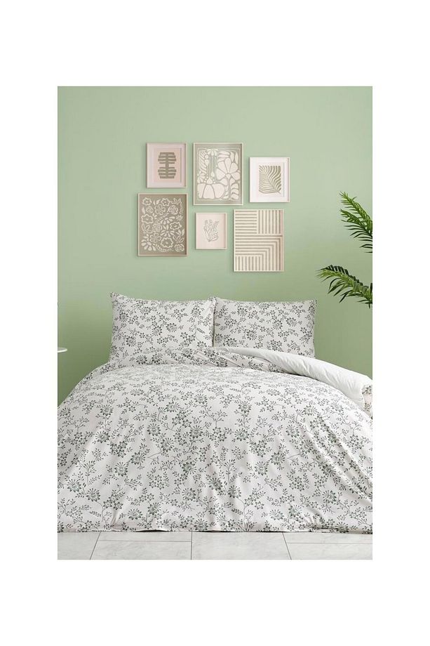 Easy Cotton Comforter Set Belinda Tek Kişilik - Beyaz - 2
