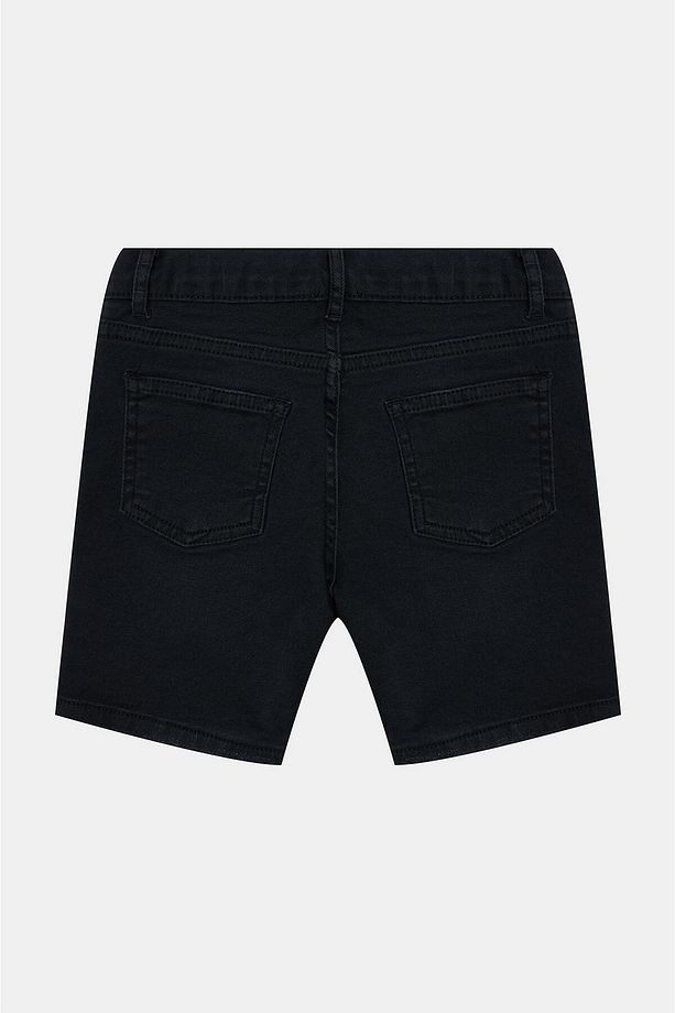 BG Store Erkek Çocuk Siyah Şort 23SS0NB3112 - 6