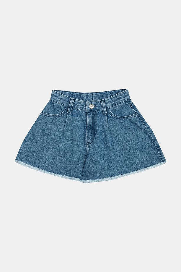 Bg Store Kız Çocuk Denim Şort 23ss2tj4120 - 5
