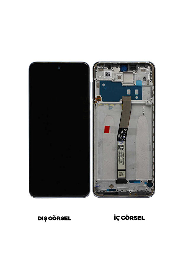 شاشة LCD تعمل باللمس متوافقة مع هاتف Xiaomi Redmi Note 9 Pro - أزرق