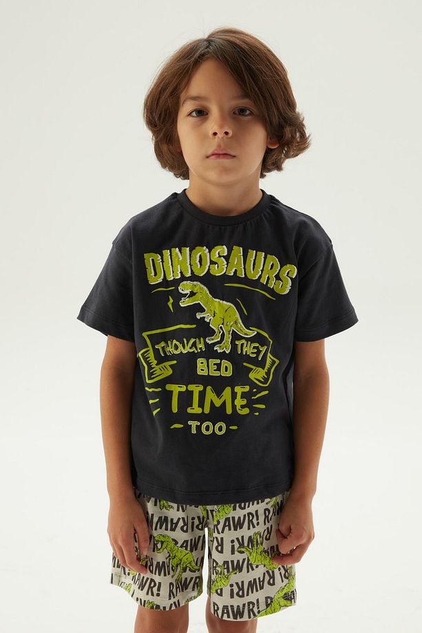 BG Store Erkek Çocuk Desenli Pijama Takımı - 2