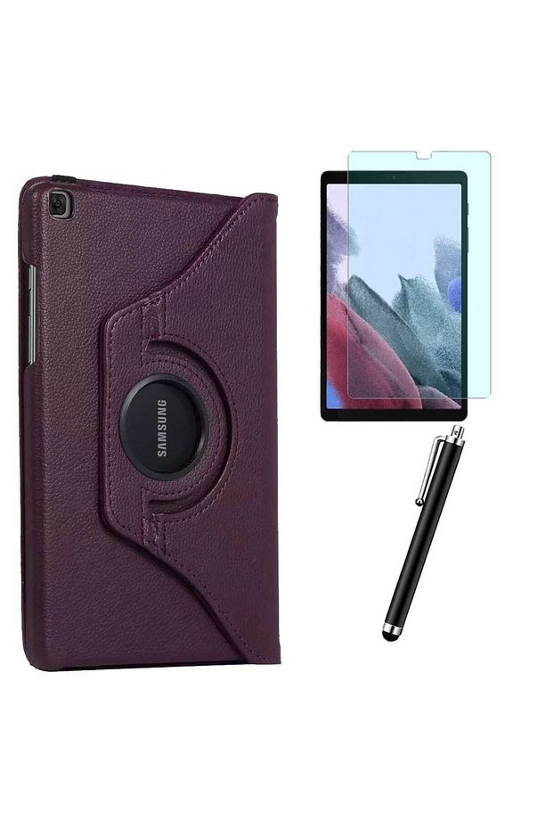 Samsung Galaxy Tab A7 Lite T220 T227 Kılıf Ekran Koruyucu Kalem Set - 2