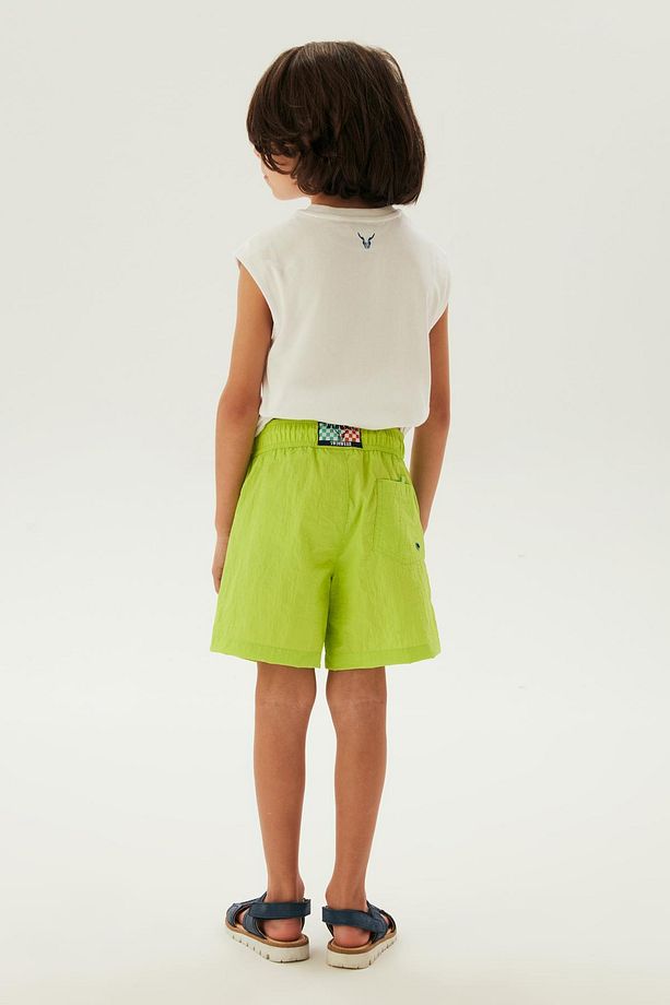 BG Store Erkek Çocuk Yeşil Şort - 4