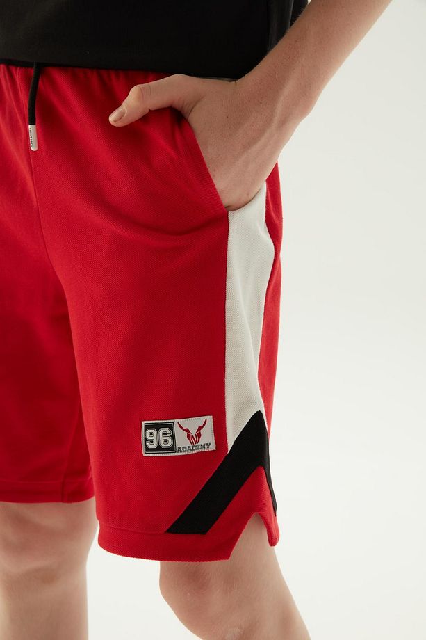BG Store Erkek Çocuk Kırmızı Şort - 3