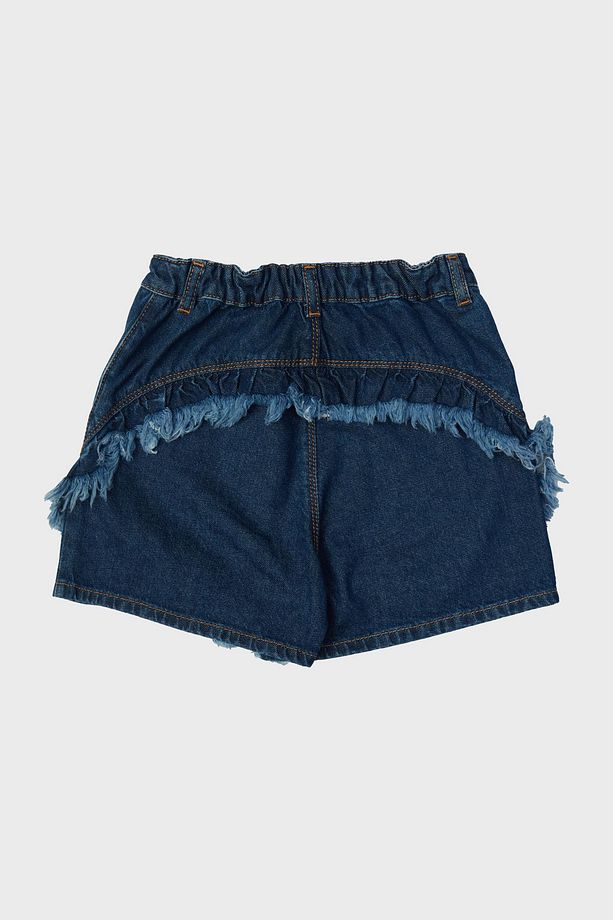 Bg Store Kız Çocuk Denim Şort - 7