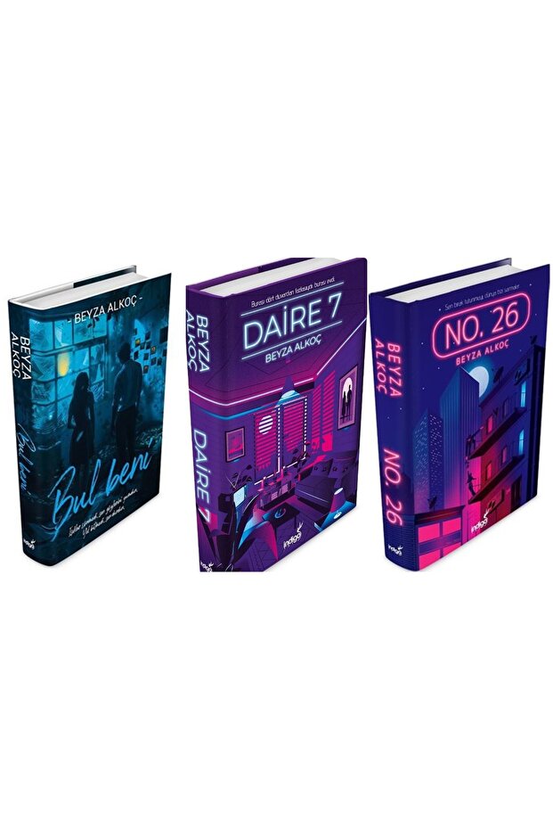 Bul Beni + Daire 7 + No 26 Ciltli 3 'lü Set Beyza Alkoç