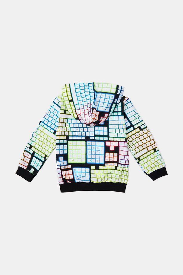 Bg Store Erkek Çocuk Desenli Eşofman Üstü 23pssnb3406 - 6