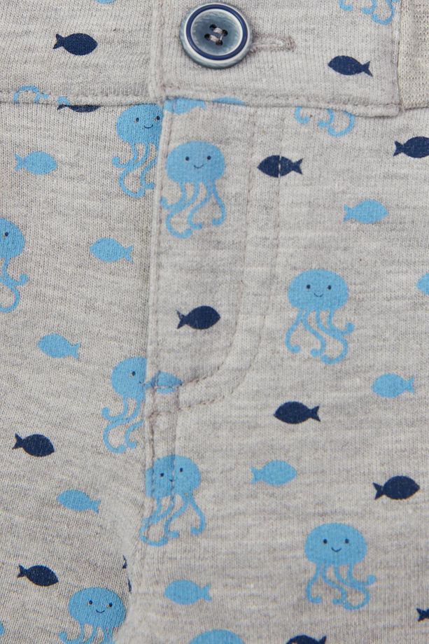 Bg Store Erkek Bebek Desenli Şort 23ss0lt8115 - 3